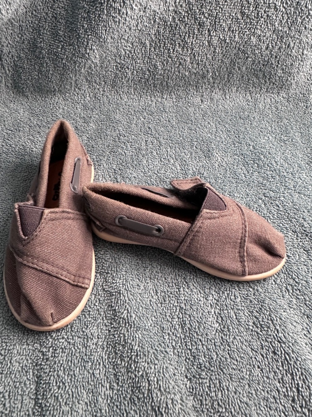 My Buddies Grey Slip-On Shoes | Toddler | Canvas Casual Shoes